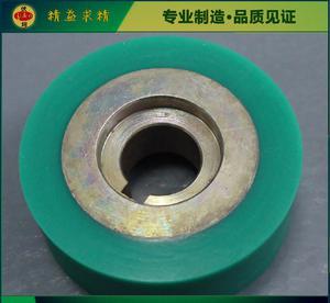 【廠家專業(yè)訂做膠輪 傳動滾輪 工業(yè)用腳輪 可軸承 鐵芯聚氨酯包】價格_廠家_圖片